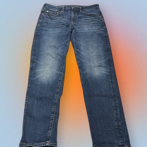 AMERICAN EAGLE Men’s 31 x 32 ATHLETIC FIT Blue Jeans - Picture 2 of 4